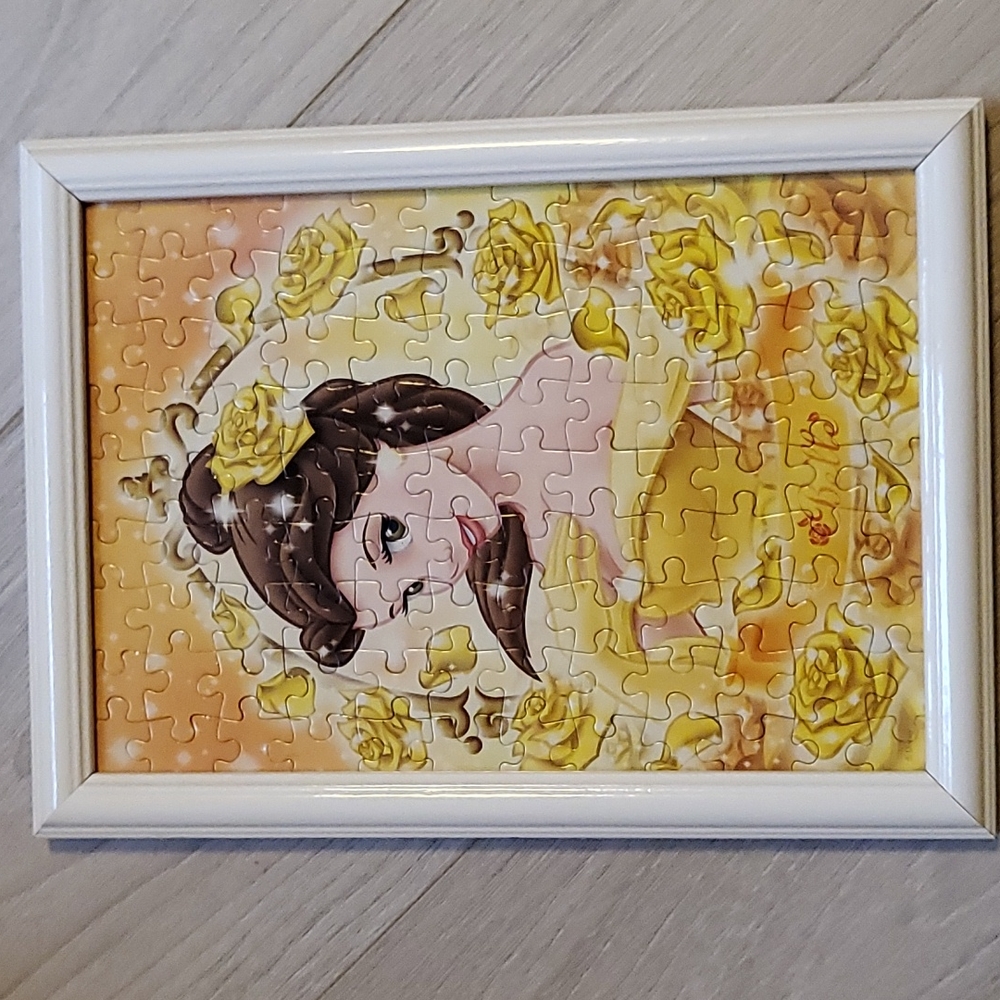Disney Belle Puzzle with Frame